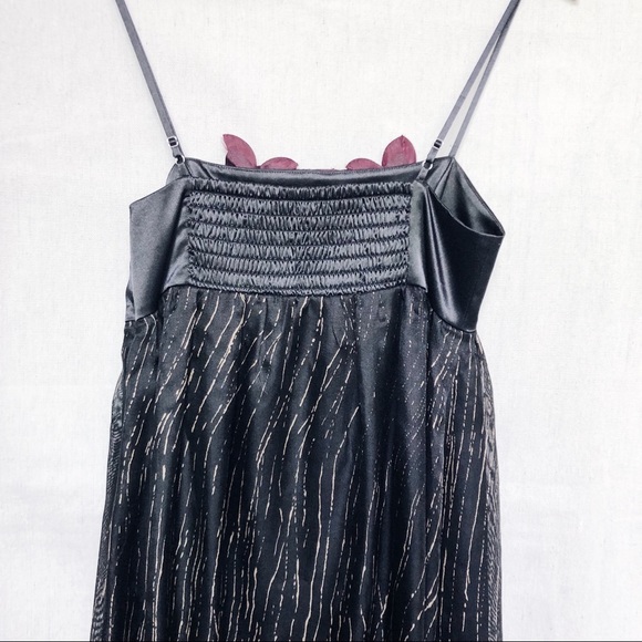 Anthropologie Burlapp Dress w Floral Appliqué - Picture 5 of 7